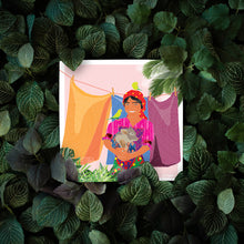 Load image into Gallery viewer, Guna Yala Girl & Peccary - Daniel Dittmar