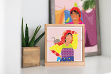 Load image into Gallery viewer, Guna Yala Women & Monkey - Daniel Dittmar